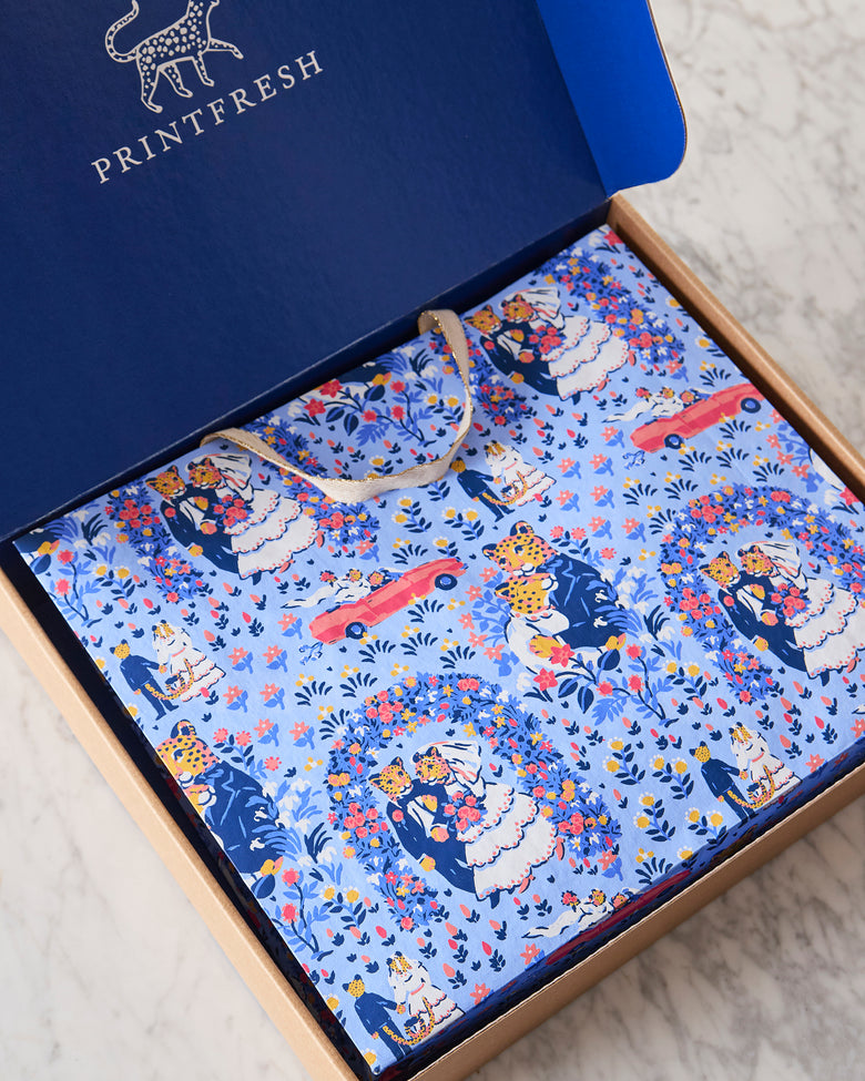 Tie the Knot - Handmade Gift Bag - Printfresh