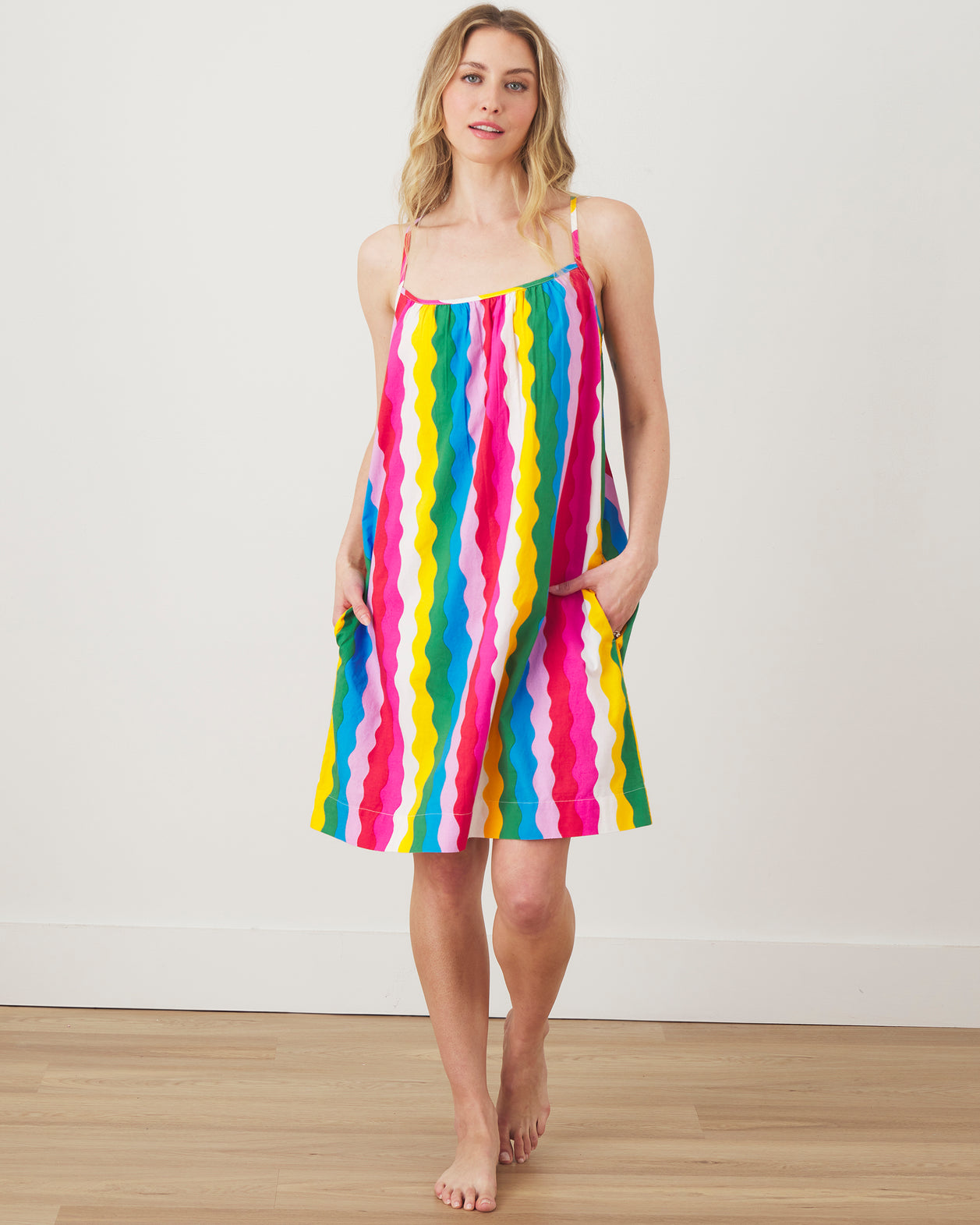 Daily Disco - Cami Nightgown - Rainbow - Printfresh