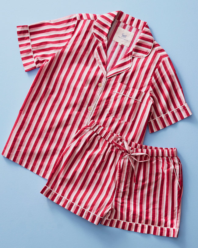 Seeing Stripes - Short Sleep Set - Saltwater Taffy - Printfresh