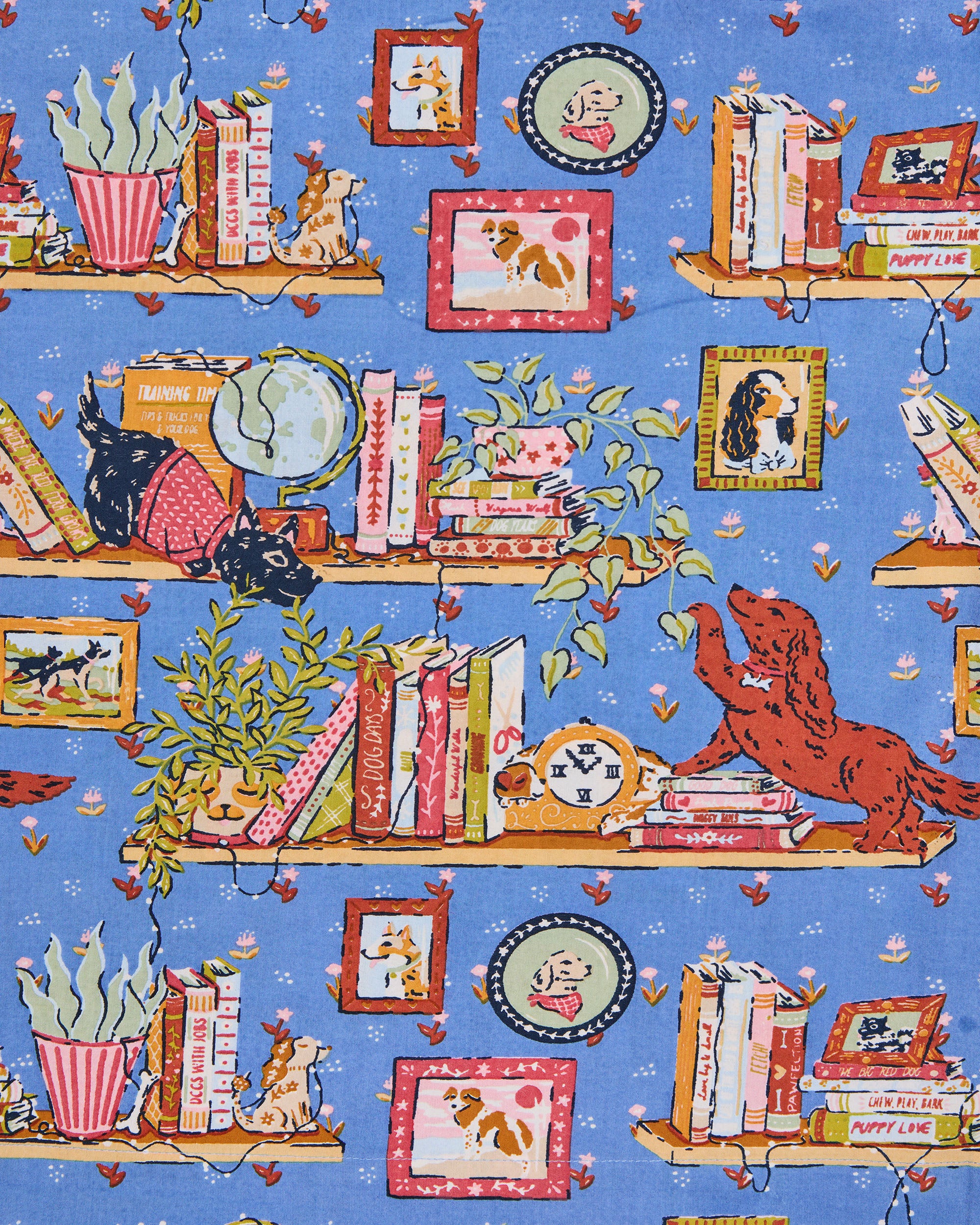 Unleashed Stories - Short PJ Set - Bookkeeper Blue – Printfresh