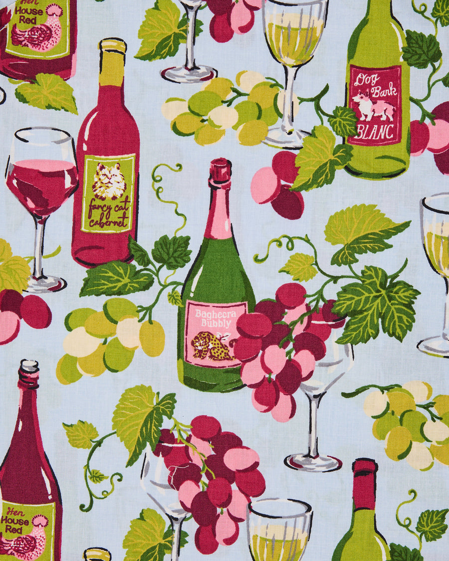 Wine Club - Go To Tote - Vineyard Sky - Printfresh