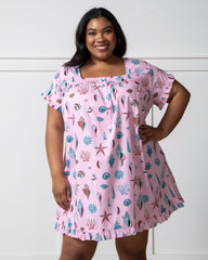 Beachcomber - Pintuck Nightgown - Pink Sand - Printfresh