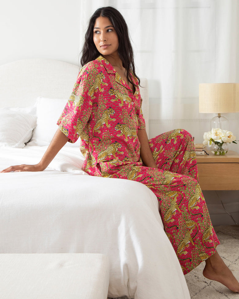 Bagheera - Petite Eco Satin Wildest Dreams Set - Hot Pink - Printfresh