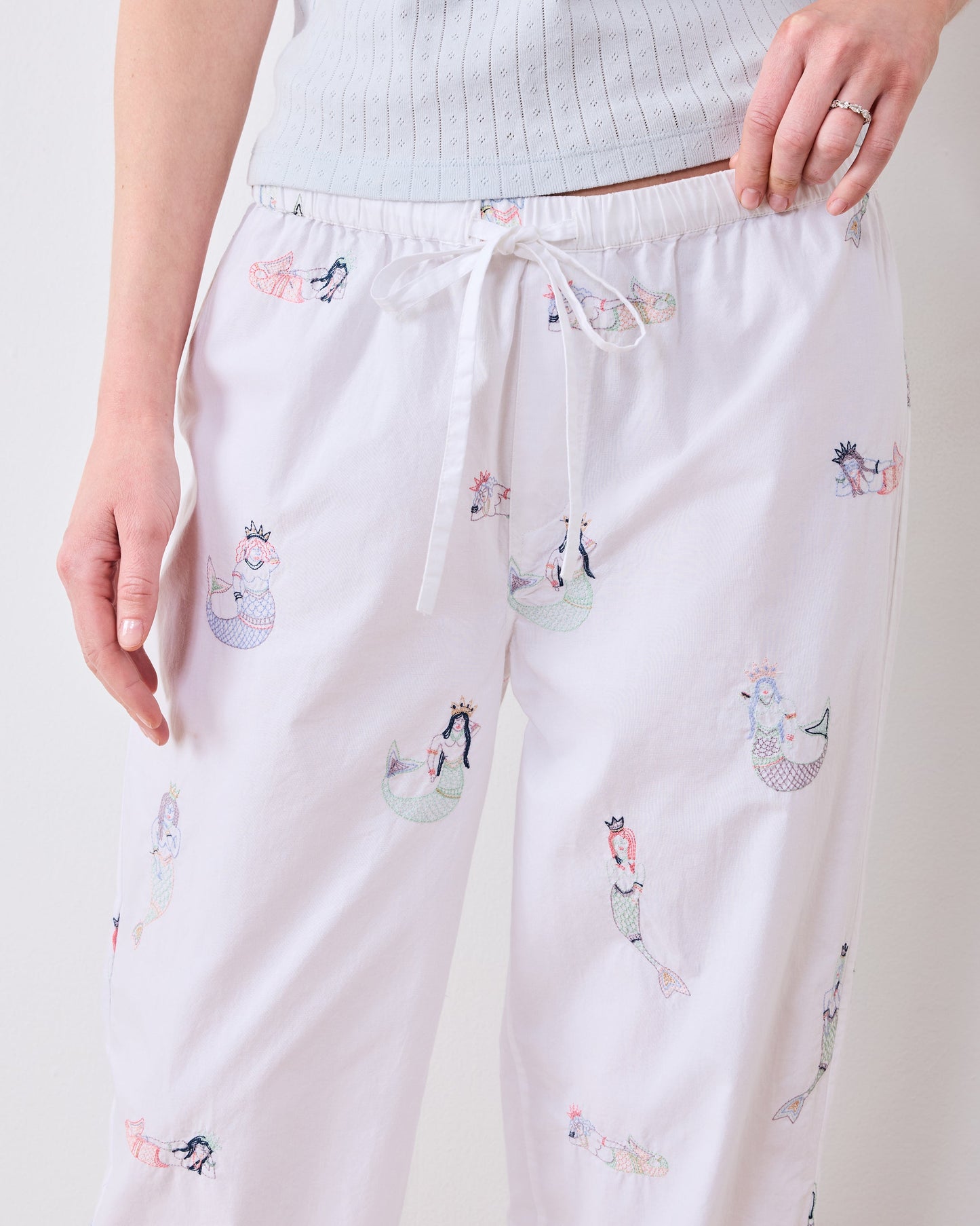 Daughters of Triton - Tall PJ Pants - Cloud