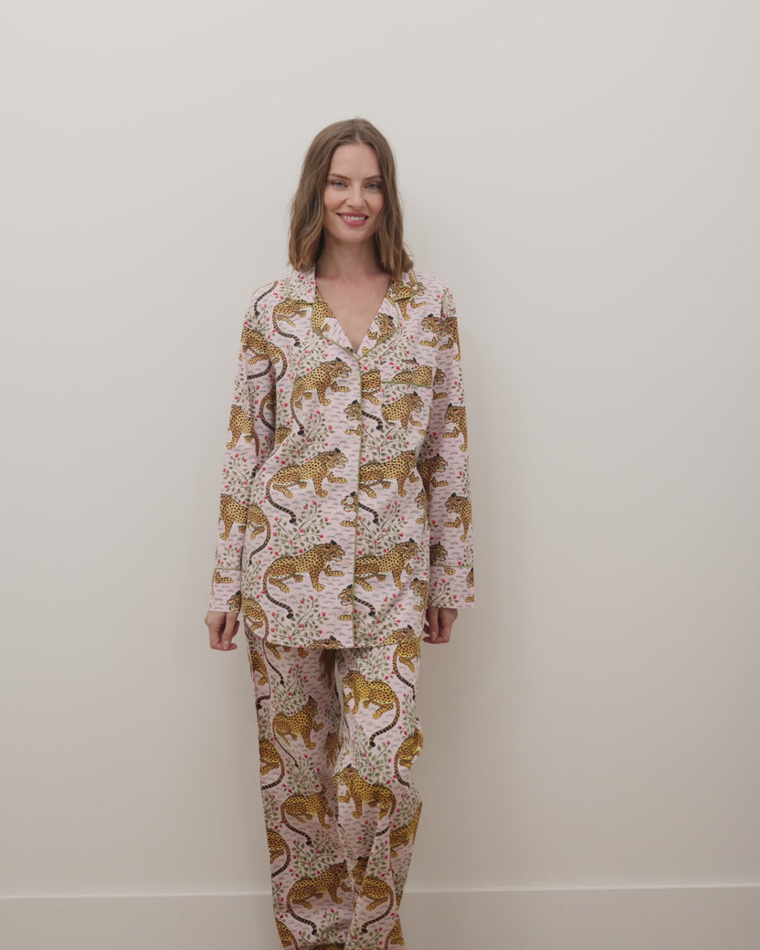 Bagheera - Long PJ Set - Blush