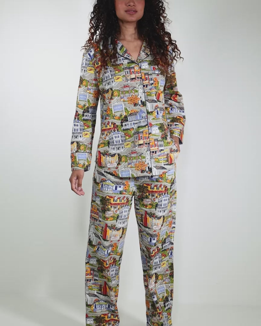 Stars Hollow - Long PJ Set - Harvest Festival