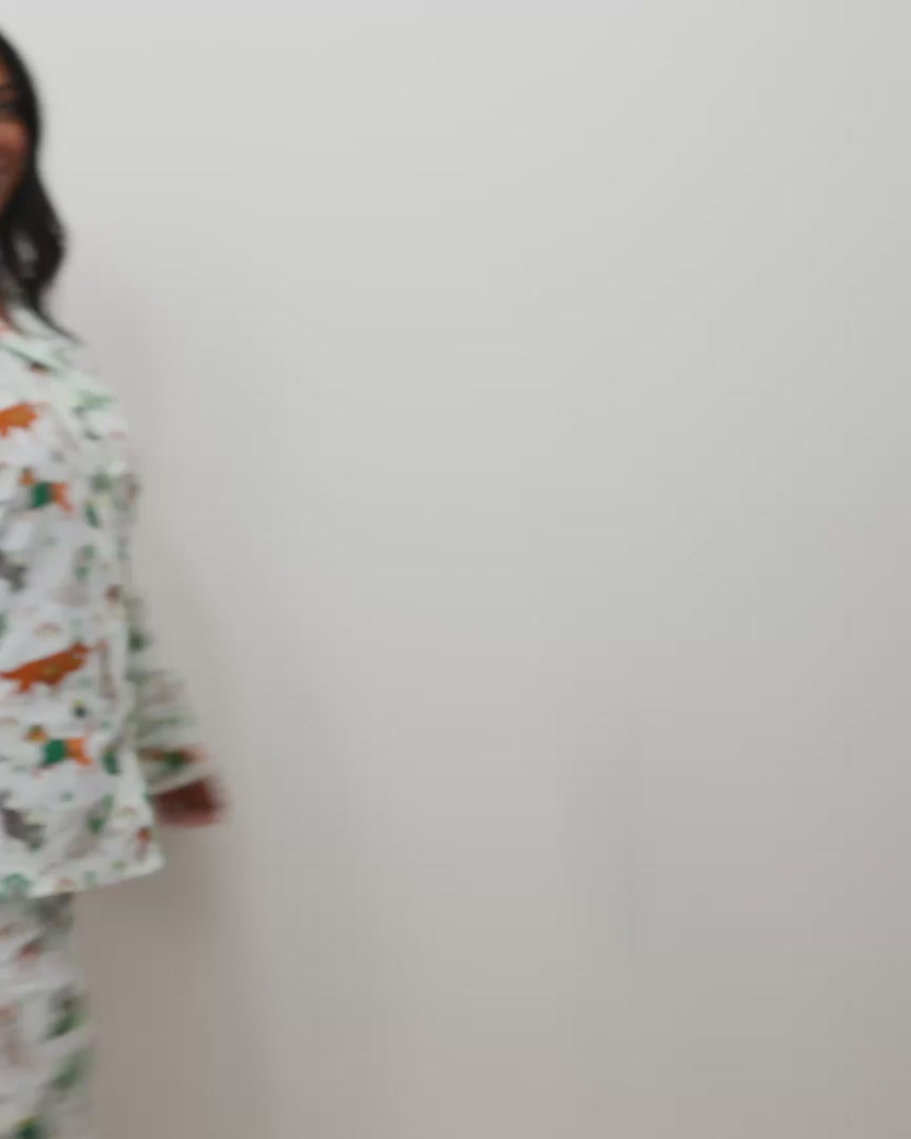 Lucky Paws - Tall Long PJ Set - Irish Cream