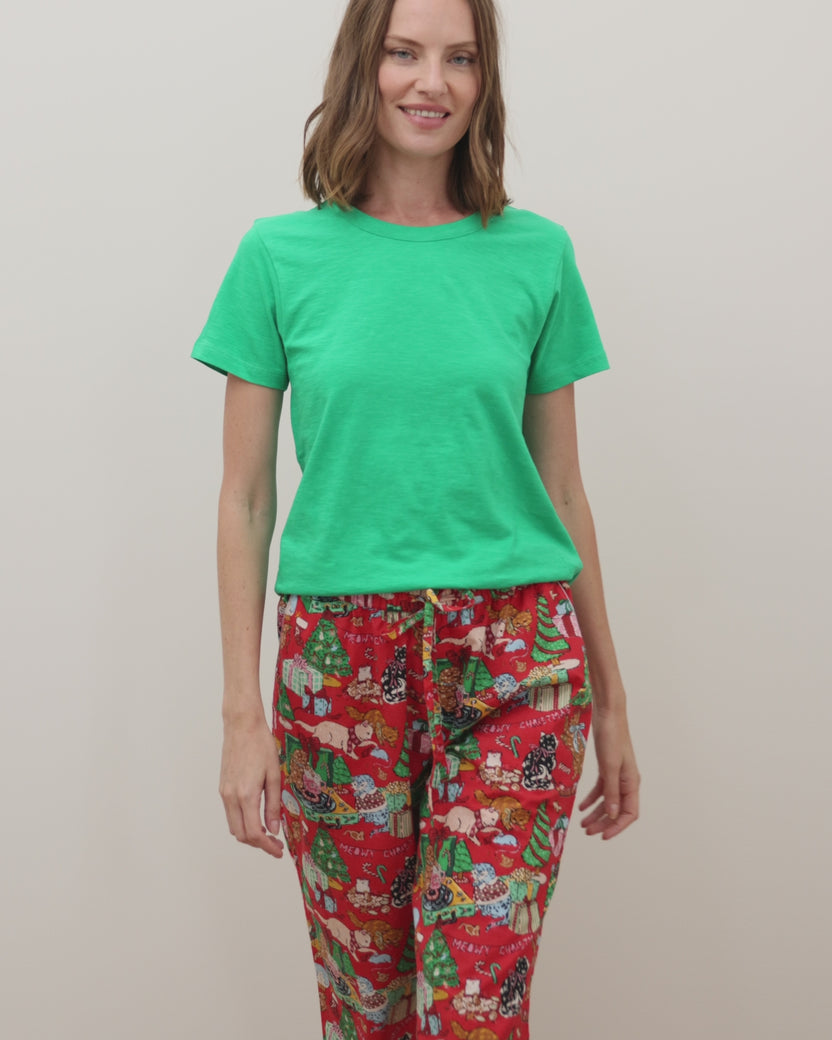 Green Gumdrop - Saturday Tee - Knit T-Shirt
