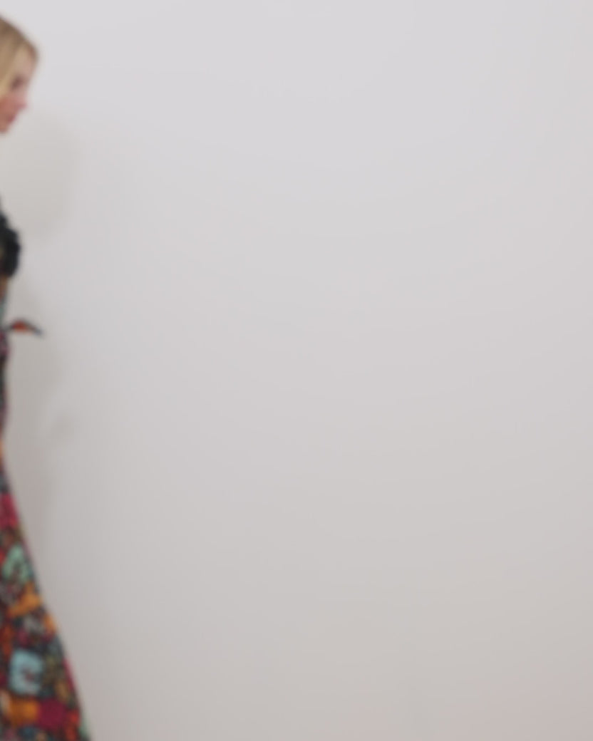 Garden Menagerie - Macy Dress - Ink