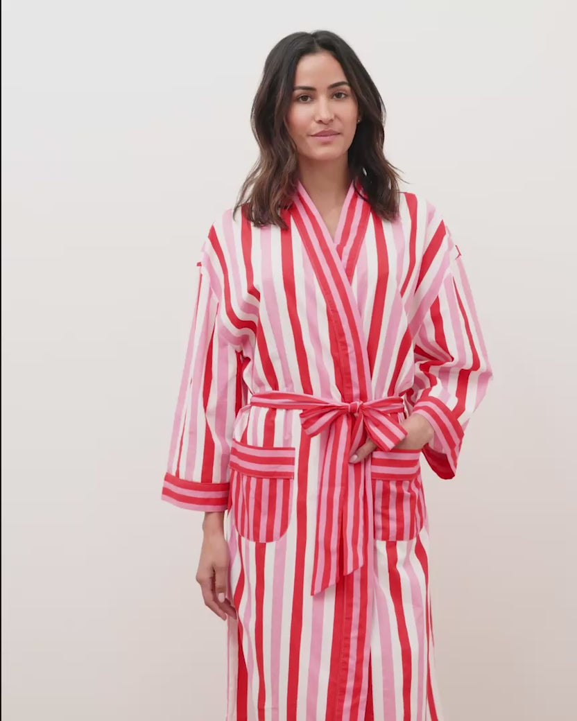 Gift Wrapping - Lounge Robe - Peppermint Swirl
