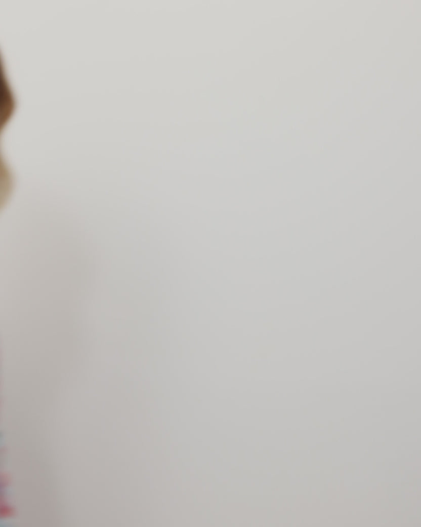 Vintage Cakes - Tall Long PJ Set - Blue Buttercream