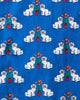 Matching Spaniels - Cropped Pajama Pants - Queen Blue - Printfresh