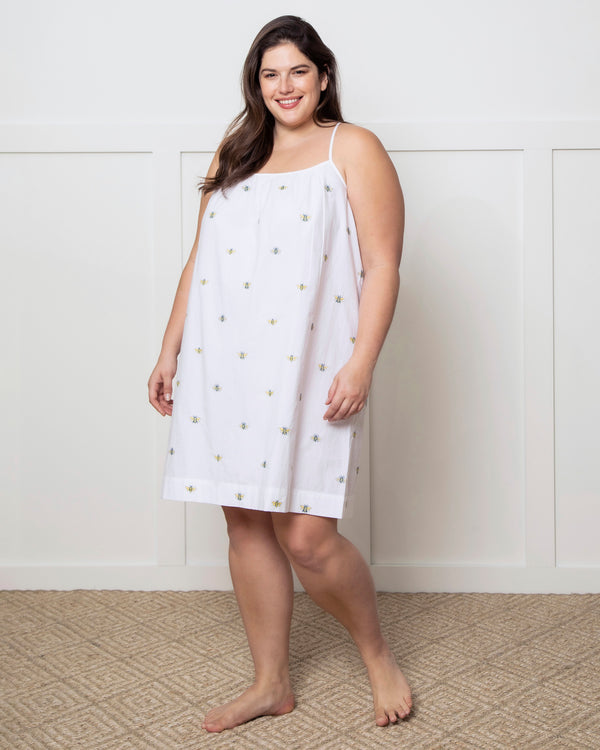 Beekeeper - Cami Nightgown - Cloud - Printfresh