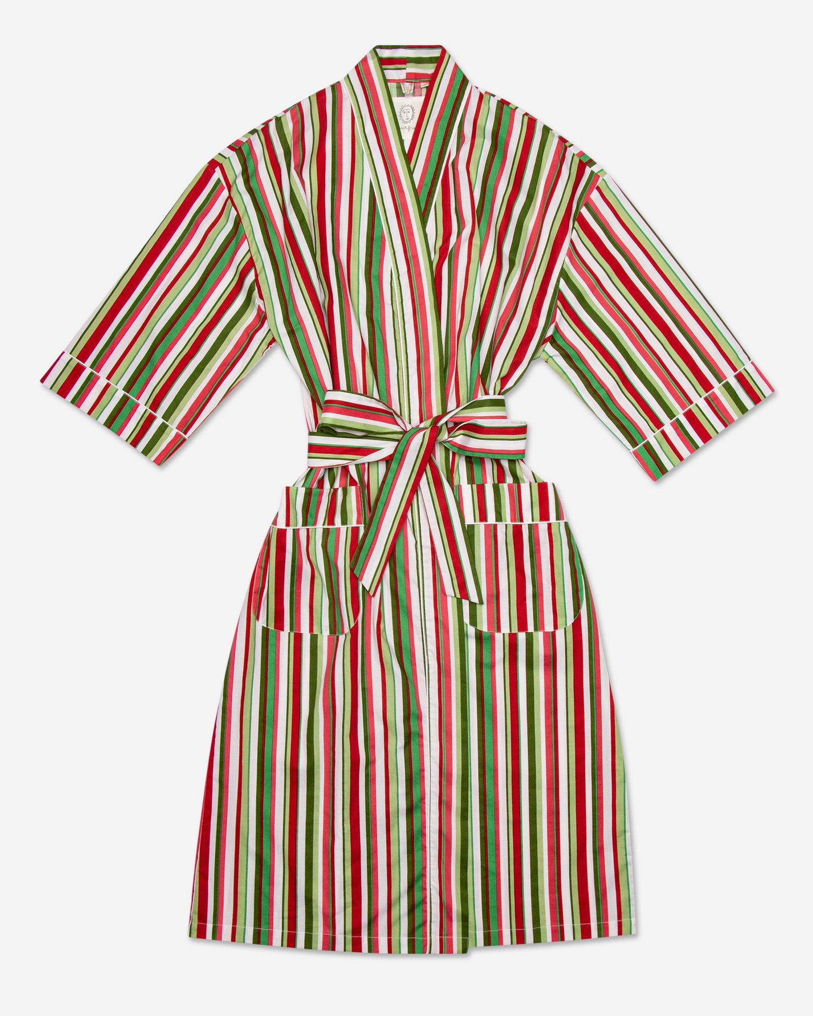 Candy Cane Stripe - All Gender Robe - Peppermint - Printfresh