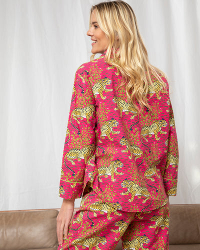 Long Cotton Pajama Sets | Women's Sleep Sets - Printfresh