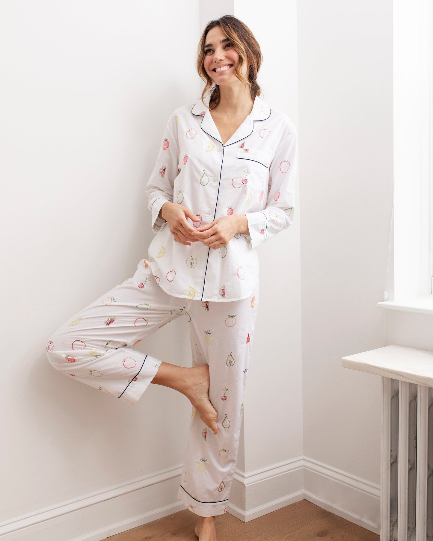 Fruit Medley - Long Sleep Set - Cloud - Printfresh - Image 5
