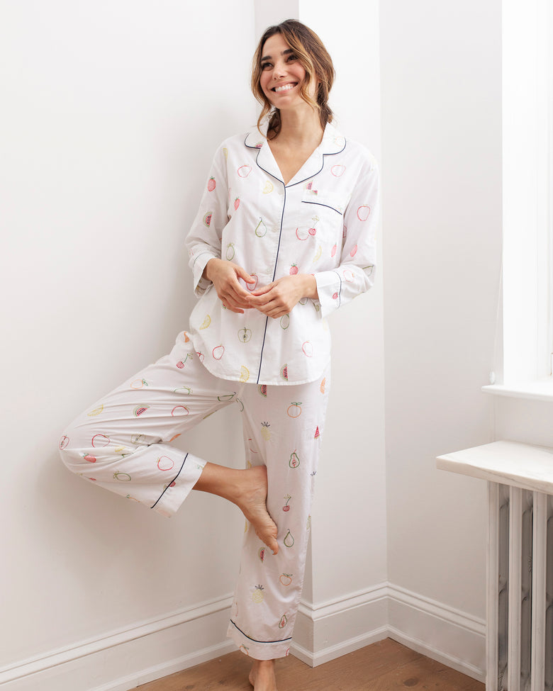 Fruit Medley - Long Sleep Set - Cloud - Printfresh - main image 5