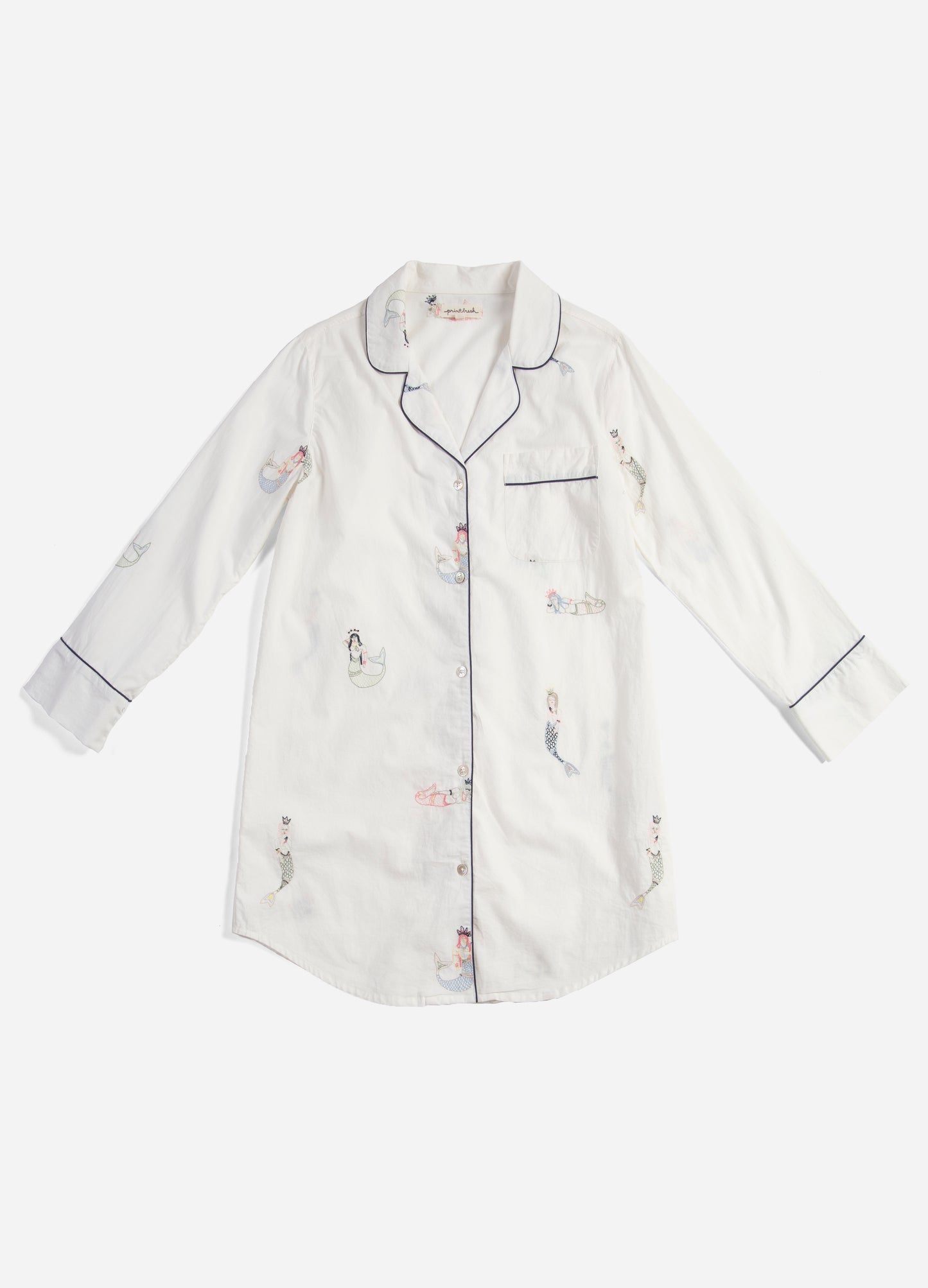 Daughters of Triton - Sleep Shirt - Cloud - Printfresh