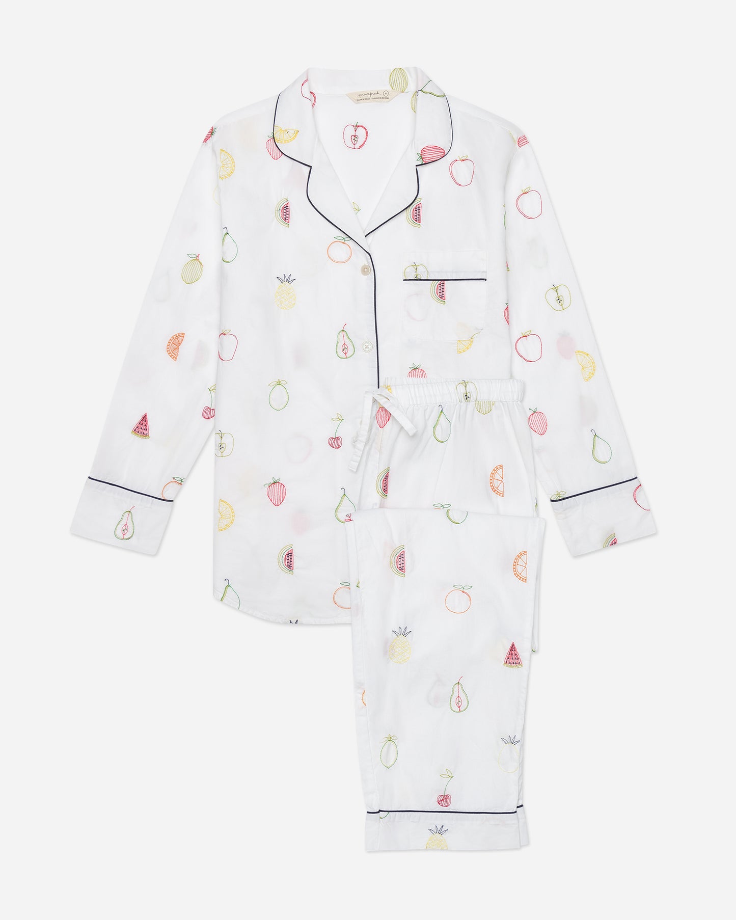 Fruit Medley - Long Sleep Set - Cloud - Printfresh - Image 3