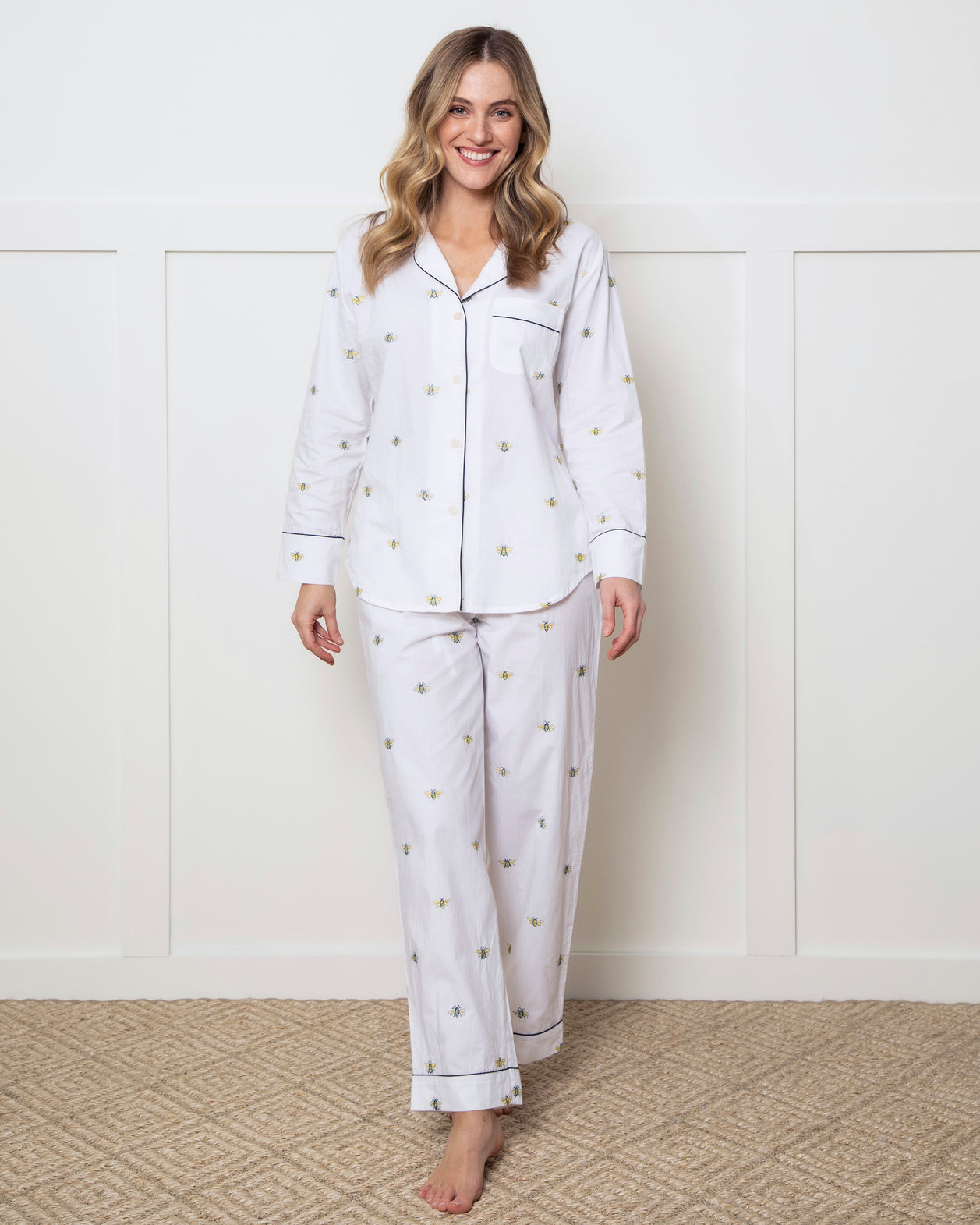 Beekeeper - Tall Long Sleep Set - Cloud - Printfresh