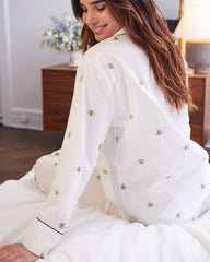 Beekeeper - Long Sleep Set - Cloud - Printfresh