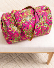 Bagheera - Quilted Duffle Bag - Hot Pink - Printfresh