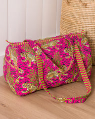 Bagheera - Quilted Duffle Bag - Hot Pink - Printfresh