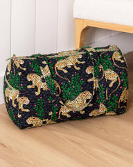 Bagheera - Quilted Duffle Bag - Ink - Printfresh