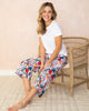 Good Dog - Cropped Pajama Pants - Vintage Rose - Printfresh