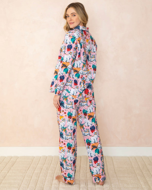 Dog Print Pajamas Women's Dog Pajamas Printfresh