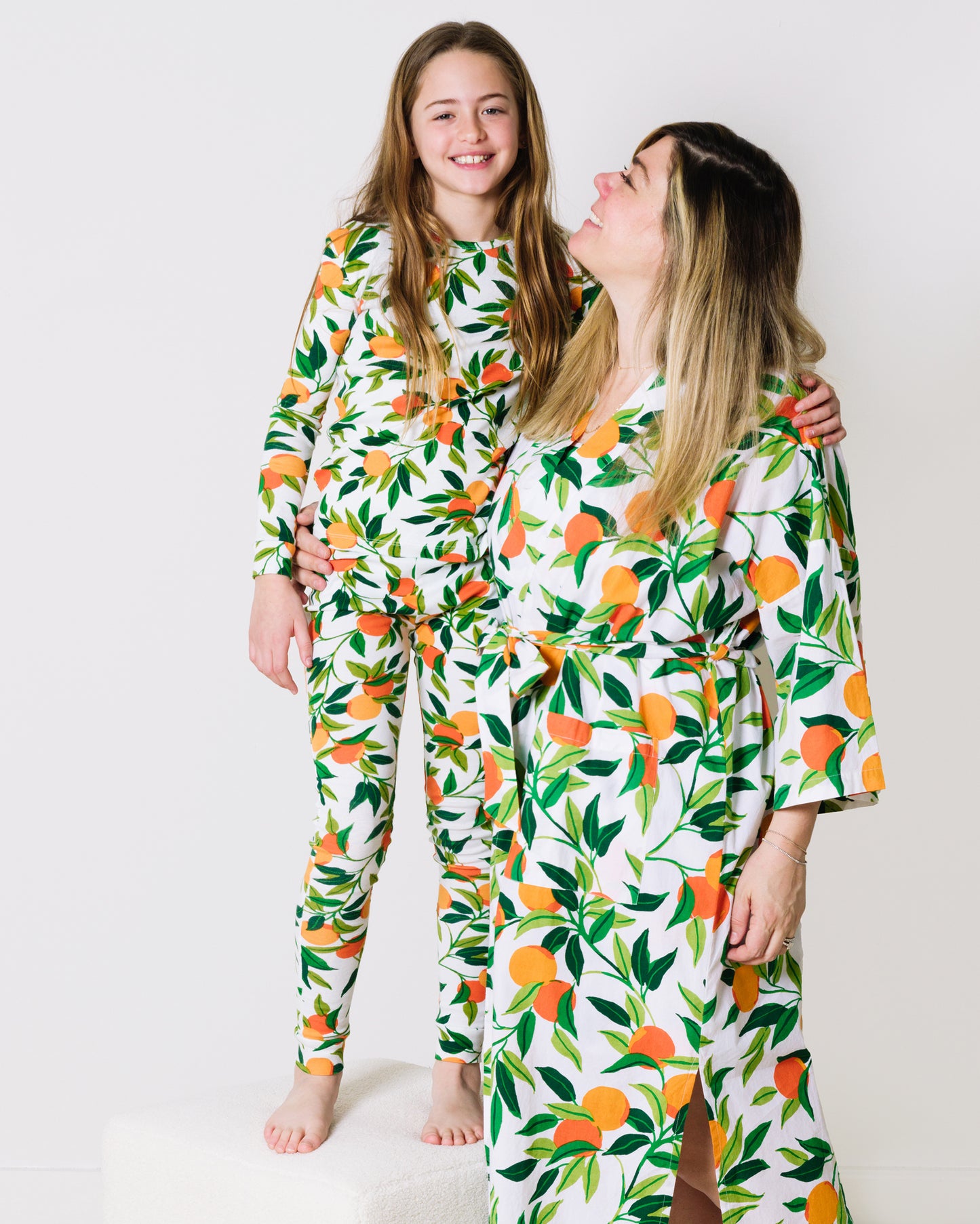 Clementine - Kids Pajama Set - Cloud - Printfresh