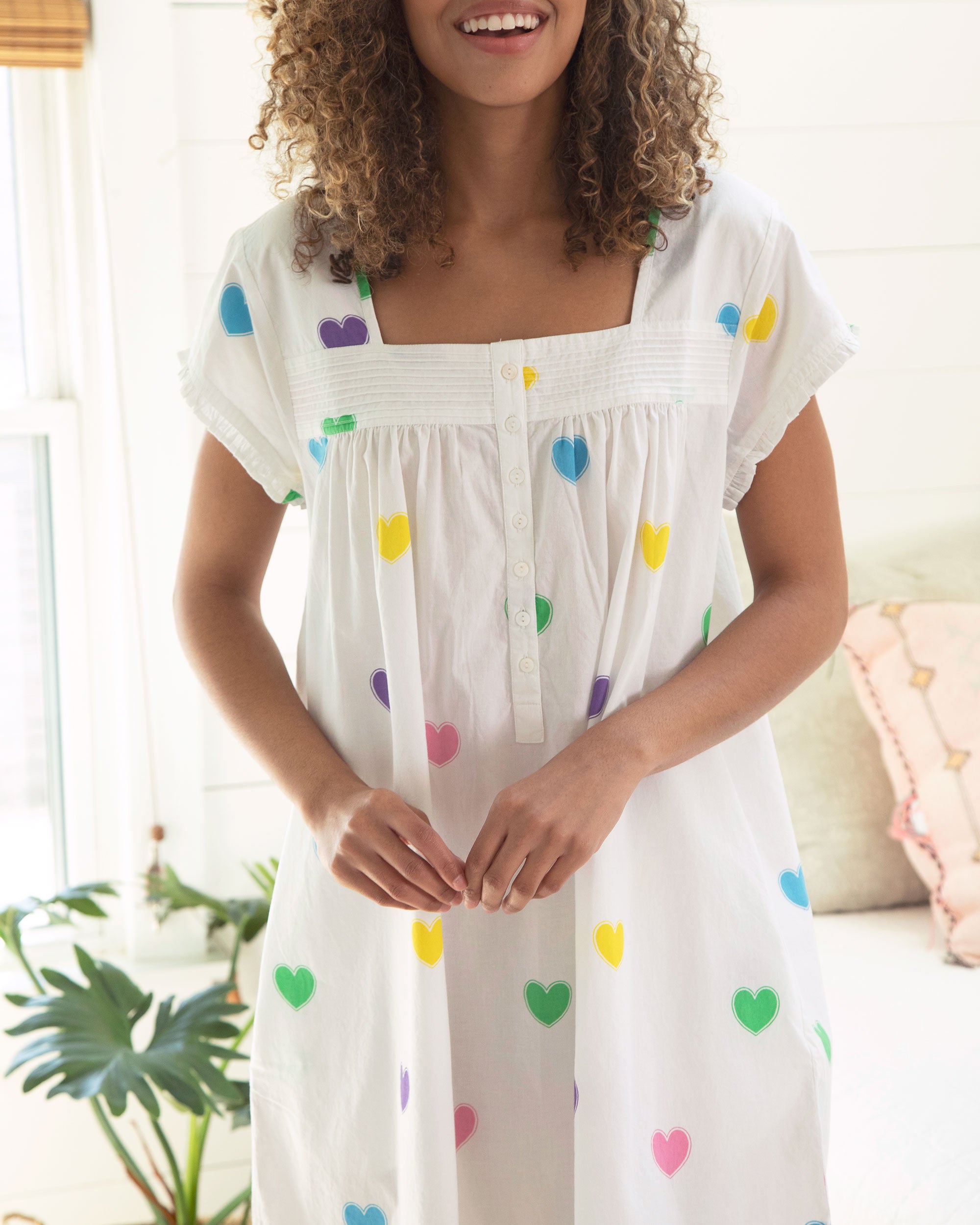 Women's Cotton Nightgowns  Printed Nightgowns - Printfresh