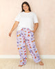 What's Your Sign - Pajama Pants - Lavender - Printfresh