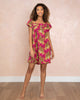 Bagheera - Pintuck Nightgown - Hot Pink - Printfresh