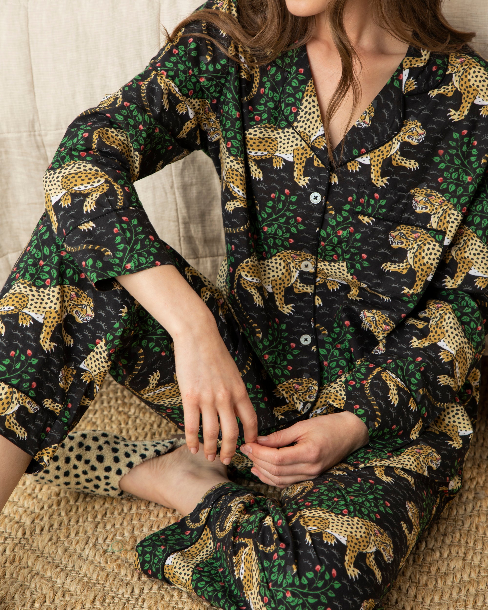 PrintFresh Review: Bagheera Leopard Print Pajamas - C'est Bien by