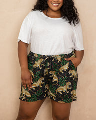 Bagheera - Pajama Shorts - Ink - Printfresh