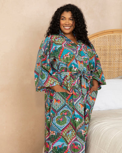 Cotton Robes for Women | Shop Printed Bath Robes - Printfresh