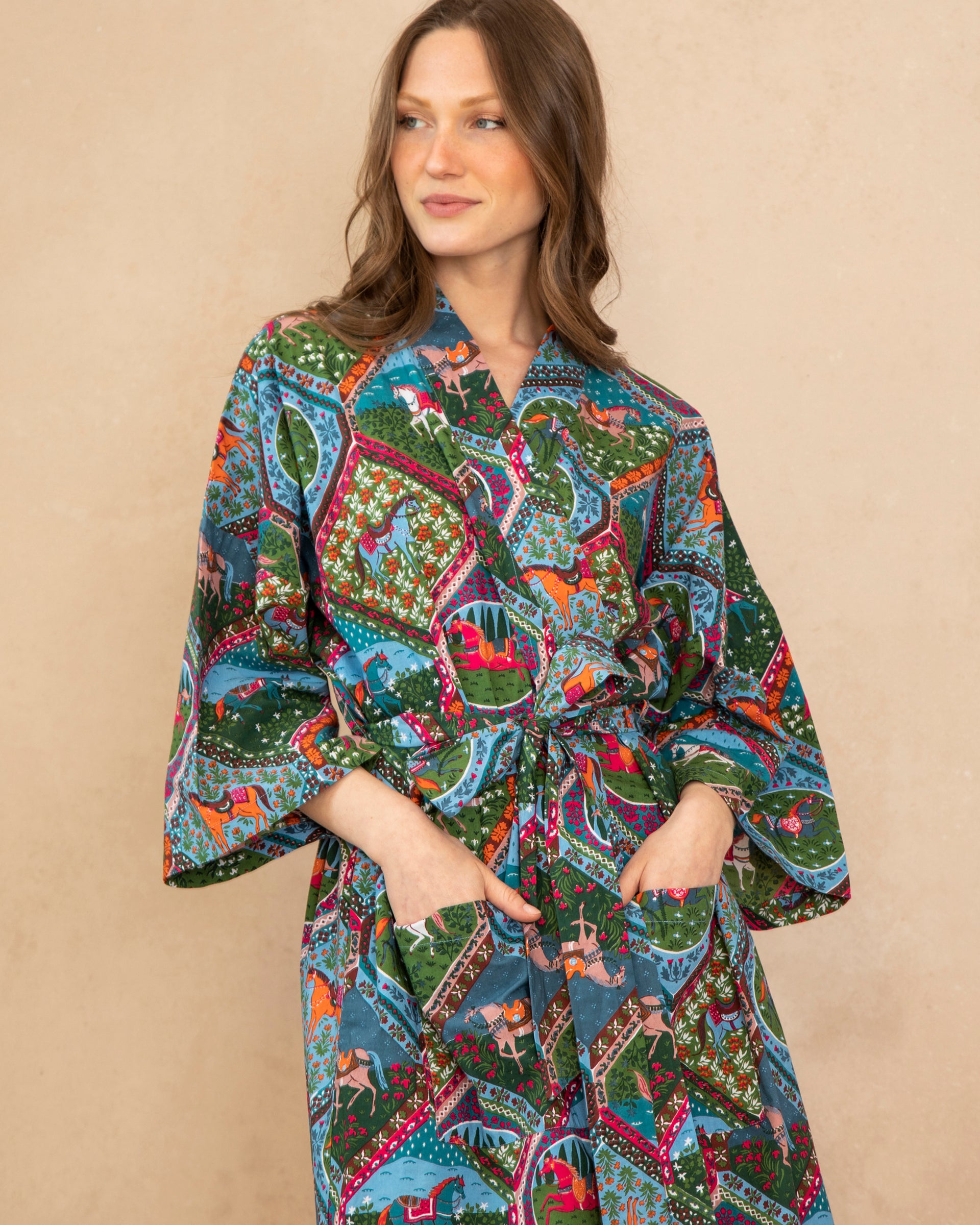 High Horse - Robe - Blush Denim - L