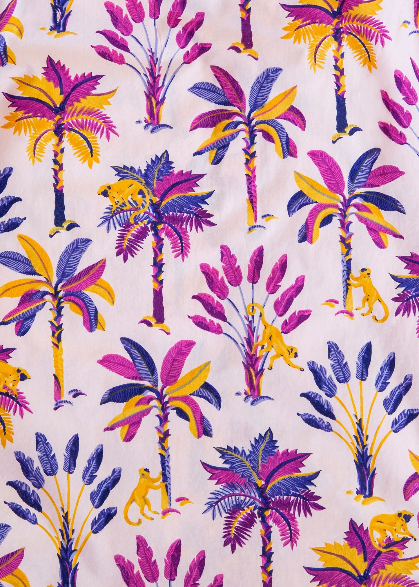 Royal Palms - Long Sleep Set - Amethyst - Printfresh