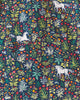 Unicorn's Garden - Pajama Shorts - Indigo - Printfresh