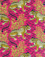 Bagheera - Long Sleep Set - Hot Pink - Printfresh