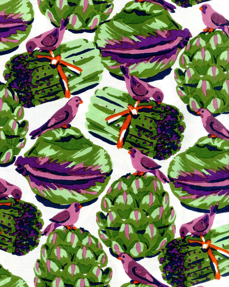 Eat Your Asparagus - Long Sleep Set - Cloud - Printfresh