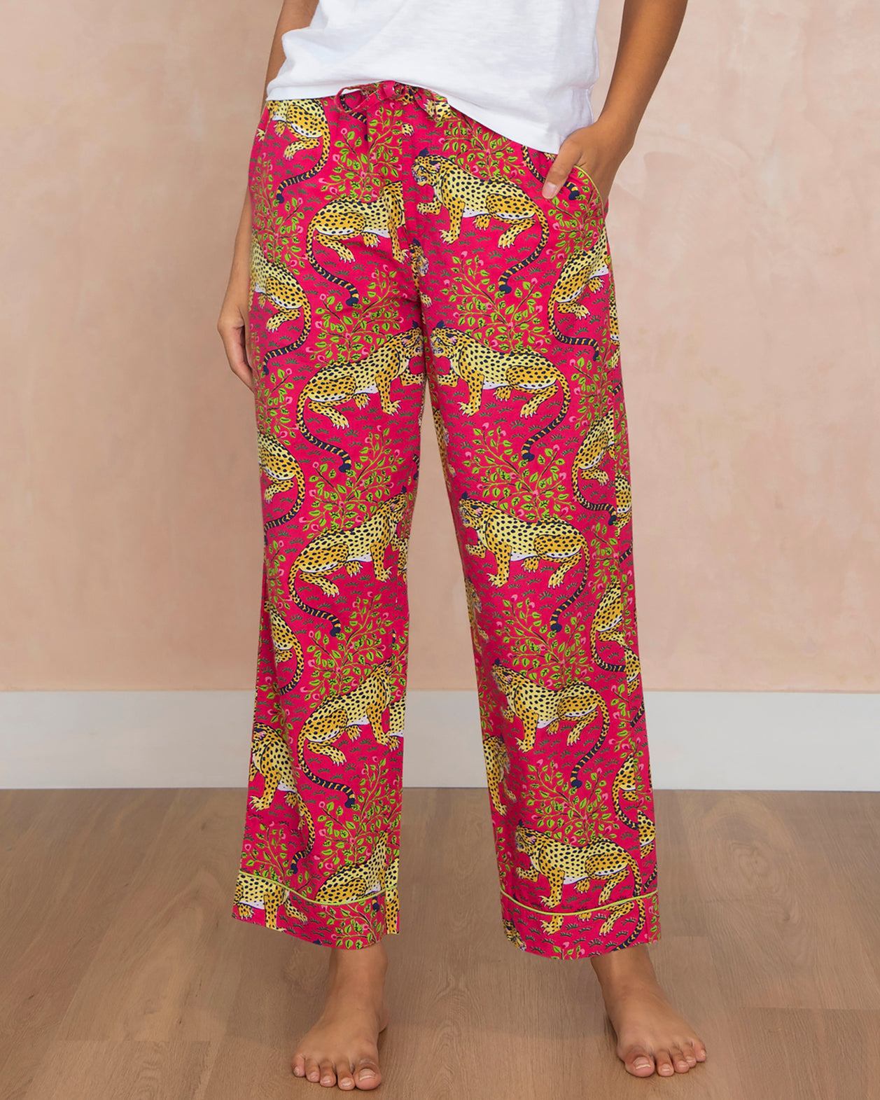 Bagheera - Pajama Pants - Hot Pink - Printfresh