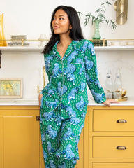 Tiger Queen - Petite Long Sleep Set - Jade - Printfresh