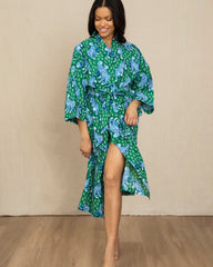 Tiger Queen - Robe - Jade - Printfresh