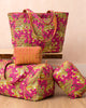 Bagheera - Weekend Bag with Pouch - Hot Pink - Printfresh