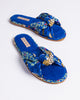 Bagheera - Twisted Knot Slide - Sapphire - Printfresh