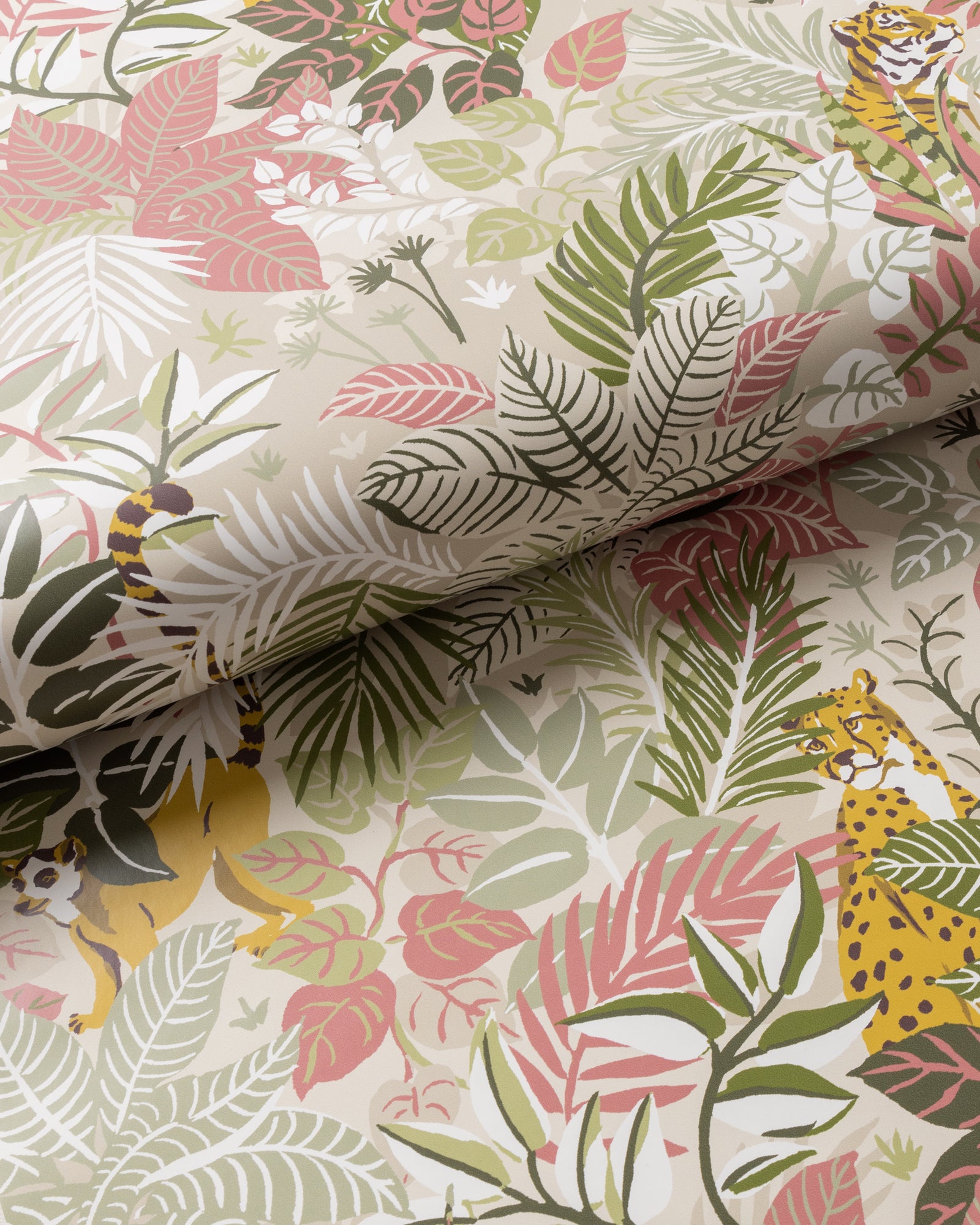 Tropical Oasis - Peel & Stick Wallpaper - Sand - Printfresh