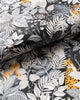 Tropical Oasis - Peel & Stick Wallpaper - Charcoal - Printfresh