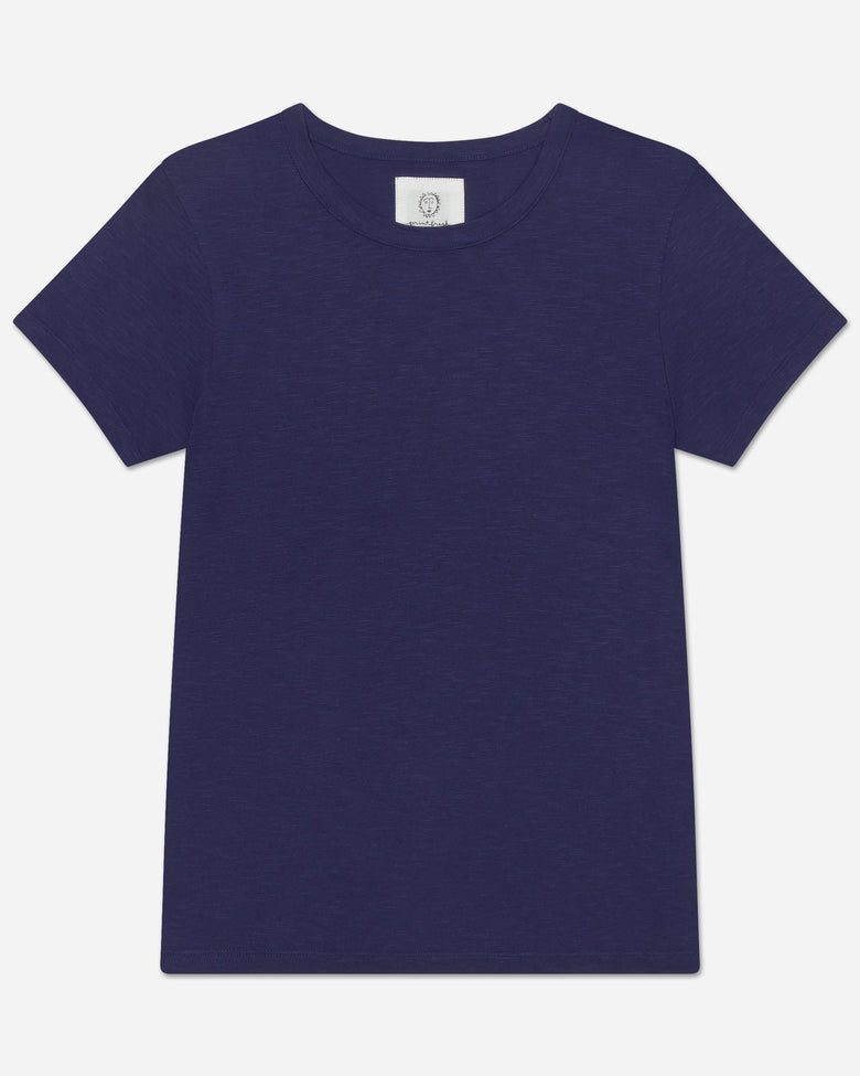 Saturday Tee - Knit T-Shirt - Indigo - Printfresh